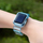 Rrip me kornizë për Apple Watch Series 3, 38mm, TPU, blu i tejdukshëm