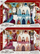 Set lodrash kështjellë princeshash Mega Creative Dream Castle, me karrocë dhe figura, me ngjyra nga të gjitha