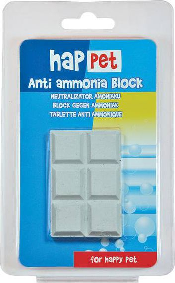 Bllok që heq amoniakun HapPet Triple Block, për akuarium, deri 120L