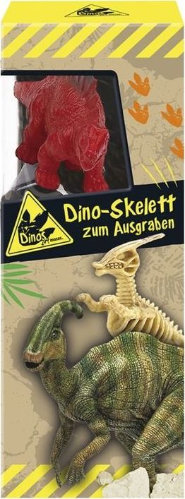 Set loje dinosauri Dino Skeleton, skelet që ndrit në errësirë, me gërmim, shumëngjyrësh