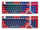Tastierë mekanike Gaming A4 Tech BLOODY S98, USB, RGB, e bardhë