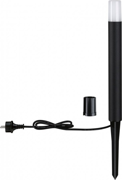 Shtyllë drite jashtë Paulmann Outdoor Post Flare 400, 3W, IP65, e zezë
