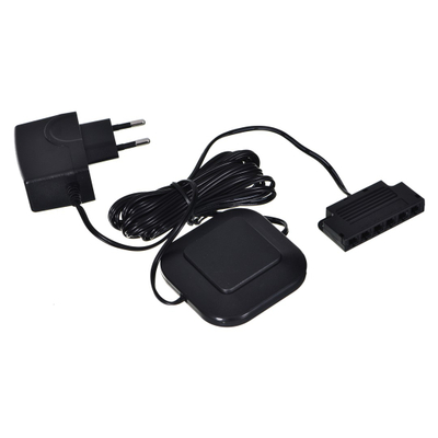 Ndriçim LED Cama, 4 LED, AC, e zezë
