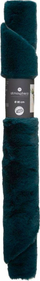 Qilim Atmosphera Couka Rug, faux fur, rrumbullak 80cm, teal blue