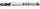Presa sharre dekupazh Dewalt DT2075, set 5 copë, HCS, për dru