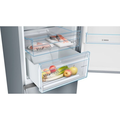 Frigorifer kombinë Bosch KGN39VWEB, 2.03m, 368L No Frost, i bardhë