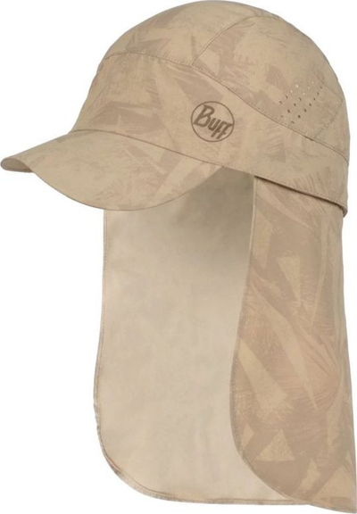 Kapelë dielli Buff Pack Sahara Cap, me mbrojtje mrapa për qafë, ngjyrë bezhë