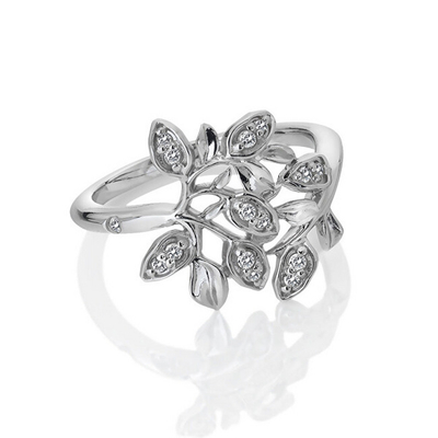 Unazë Hot Diamonds Nurture DR23350, argjend, femërore