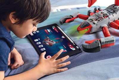 Lojë edukative shkencore Clementoni Science Game Mecha Scorpion 50718, set robotik, për fëmijë 8+