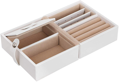 Organizues për bizhuteri Troli JBC126W, bezhë/bardhë