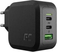Karikues murale Green Cell PowerGaN 65W, 2x USB C PD, 1x USB A QC 3.0, i zi