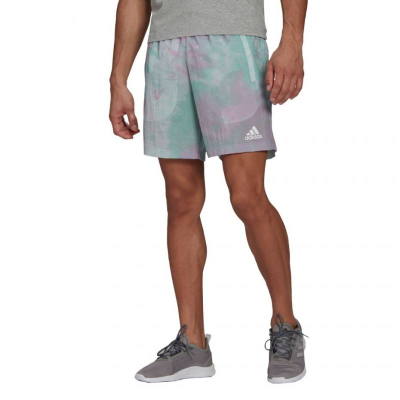 Pantallona të shkurtra Adidas Summer Shorts, për meshkuj, materiale të lehta, jeshile