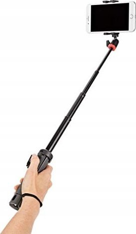 Tripod për telefon JOBY TelePod Mobile, selfie stick, me telekomandë Bluetooth, i zi