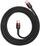 Kabllo Baseus Series USB-C PD2.0 60W Flash Charge (20V 3A), 1m, e zezë/kuqe