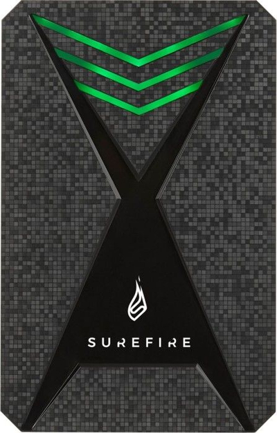 Disk i jashtëm gaming SureFire Bunker, 1TB, 2.5", USB 3.2 Gen1, i zi