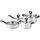 Set tenxhere Lamart LT1110, 7 pjesë, e argjendtë