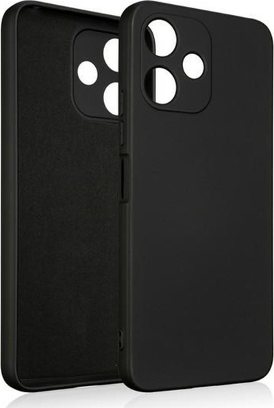 Mbulesë silikoni Beline për Xiaomi Redmi 12, e hollë, që s’rrëshket nga dora, e zezë