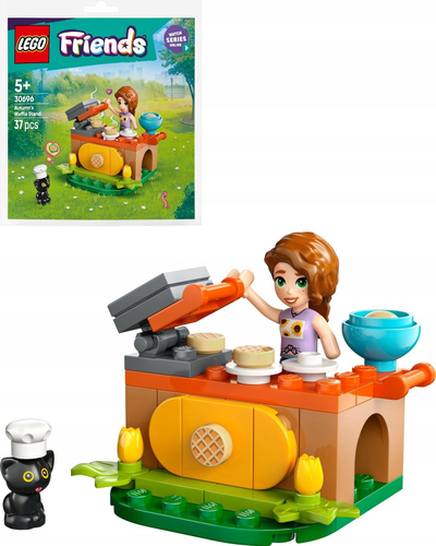 Set ndërtimi LEGO Friends Waffle Stand, kioska me waffle, shumëngjyrëshe