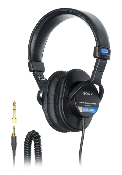 Kufje Sony MDR7506, me kabllo, të zeza