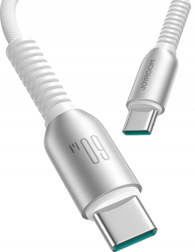 Kabllo USB Joyroom JYR1126, USB-C në USB-C, 1.2m, 60W, gri
