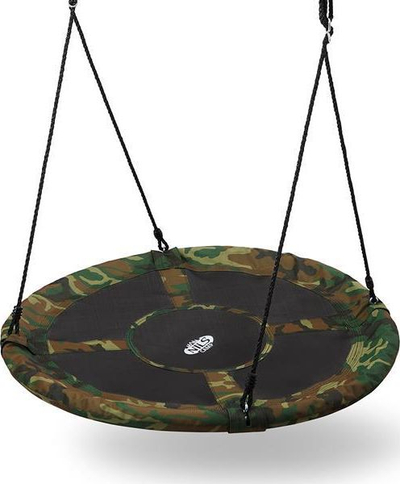 Luhatëse folé Nils Extreme NB5032, diametër 110cm, kapacitet 150kg, shumëngjyrëshe