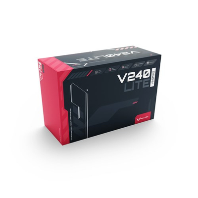 Ftohës uji për procesor Valkyrie V240 Lite, 24 cm, all in one, i zi