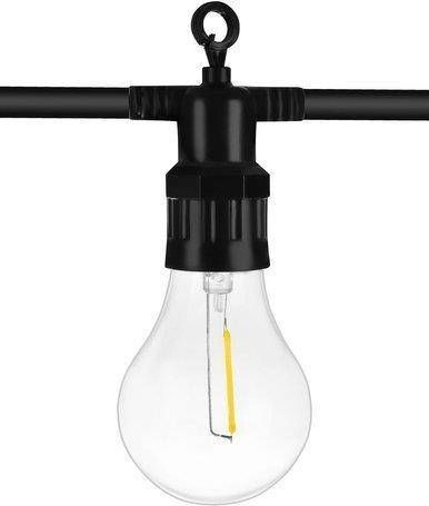Dritë dekorative LED ISO, varg 10m, 24V, IP44, dritë e bardhë e ngrohtë