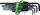 Set çelësa TORX Wiha ProStar 24852, 13 copë, T5 T50