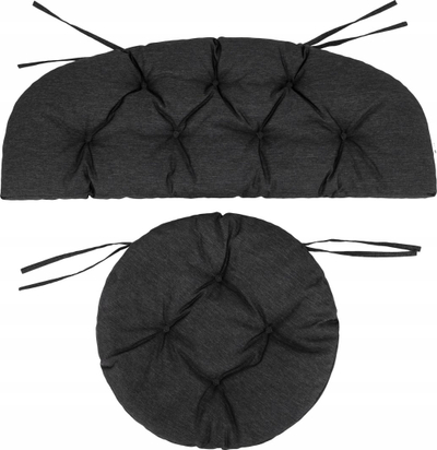 Set jastëkësh HOBBYGARDEN Amanda Prestige, për mobilje ratani, 100x50 cm, 50x50 cm, bezhë