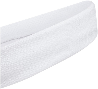 Спортска трака за коса Адидас Headband, еластична, за момчиња, бела