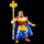 Figurë aksioni Mattel Masters of the Universe King Randor, Origins Rise of Snake Men, 14 cm, shumëngjyrëshe