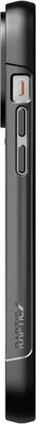 Футрола за телефон X-Doria Raptic Clutch за iPhone 14 Pro Max, биоразградива, отпорност на паѓања 3m, црна