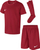 Set futbolli Nike Dry Park 20 Jr CD2244-657, Dri FIT, për fëmijë, i kuq