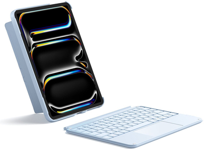 Tastierë Inateck për iPad 11, kompatibile me iPad 10th Gen, blu