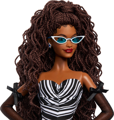 Kukull Barbie Signature MTTHRM59, 65 vjetori, koleksion, bardh e zi