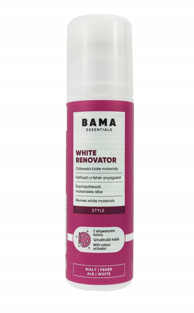 Лосион за чевли Bama Essentials Renovator, 75ml, за бела кожа