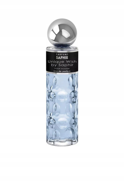 Ujë i parfumosur për burra Saphir Unique Wish Pour Homme, 200ml