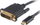 Кабел USB-C во DVI-D Akasa, 1.8 m, 4K 60Hz, црн