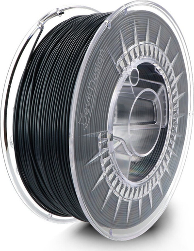 Filament 3D PLA Devil Design, 1.75mm, 1kg, Dark Steel