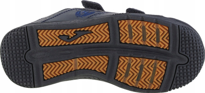 Atlete lëkure për çuna Joma Play Jr 2103, mbyllje me shirit ngjitës, shollë gome, blu navy