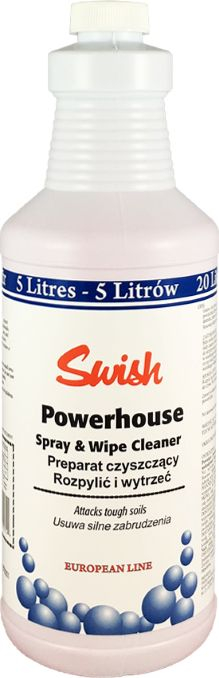 Pastrues i fortë Swish Powerhouse, 1L, për sipërfaqe të larshme