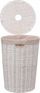 Shportë rrobash 5five Simply Smart White Round Closed, 40L, e bardhë