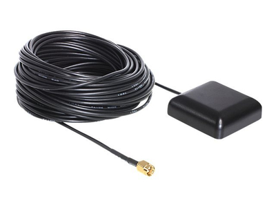 Антена GPS NAVILOCK NL-200AA, активна, конектор SMA, црна
