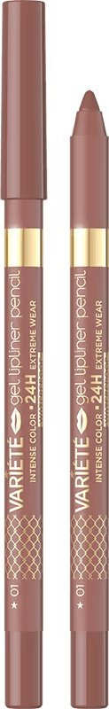 Laps buzësh Eveline Cosmetics Variété Waterproof, 9 ml, ngjyra 01