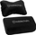 Set jastëkësh gaming noblechairs, për qafë dhe mesit, i zi e bardhë