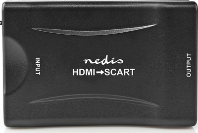 Konvertues HDMI në SCART Nedis, 1080p, me audio, i zi