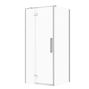 Kabinë dushi Cersanit CREA C89, 90x80x200 cm, xham transparent, hapje majtas