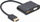 Përshtatës Gembird A-HDMIM-HDMIFVGAF-01 HDMI VGA - A-HDMIM-HDMIFVG, i zi