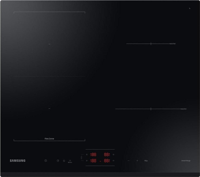 Pllitë me induksion Samsung NZ64B5045GK, 60cm, Wi‑Fi, e zezë