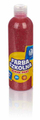 Bojë shkolle Astra Natural School Paint Glitter Tempera, 250ml, me shkëlqim, e kuqe